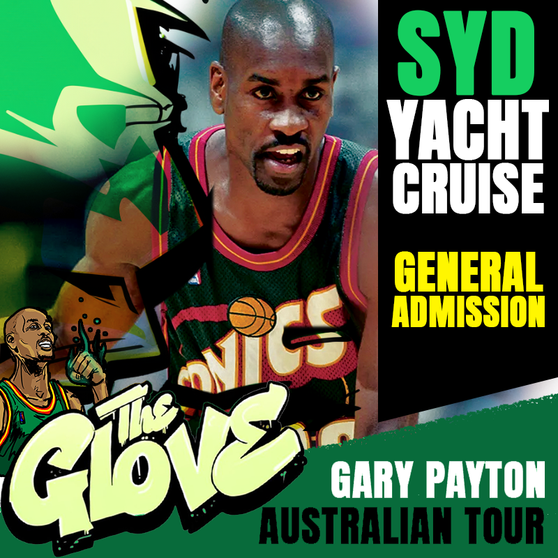 27/10/24 Gary Payton 2024 Sydney Yacht Cruise (General Admission)